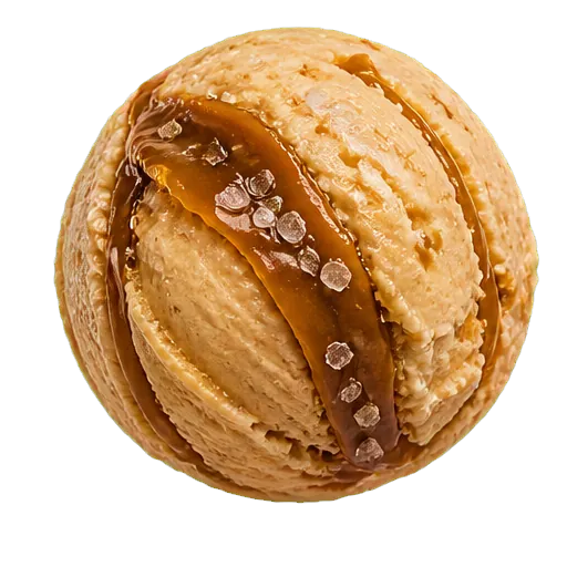 Argentine Sea Salt Caramel gelato