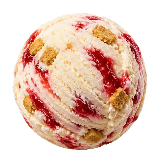 NY Strawberry Cheesecake gelato
