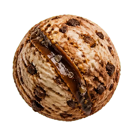 Piemonte Hazelnut Chocolate Crunch gelato