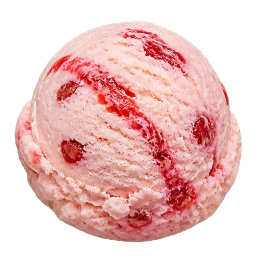 Wild Strawberry Swirl gelato
