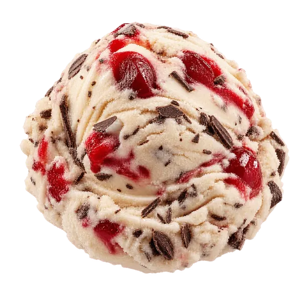 Amaretto Cherry ice cream