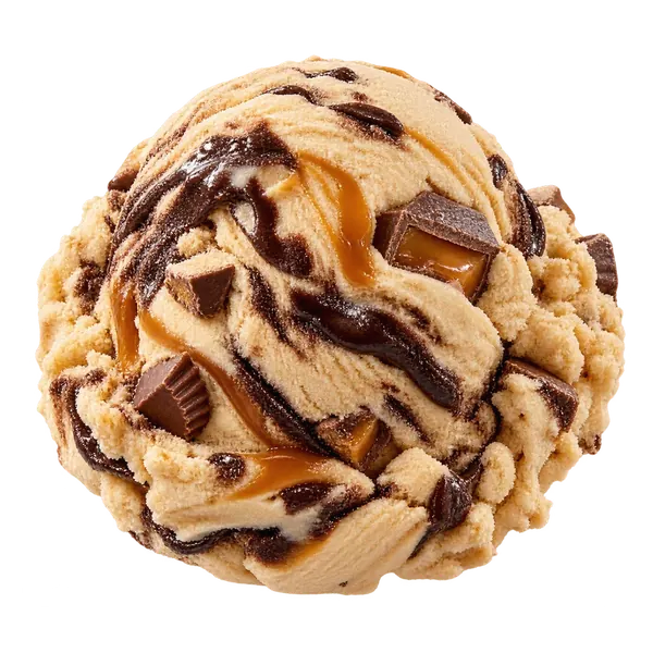 Caramel Moose Tracks ice cream