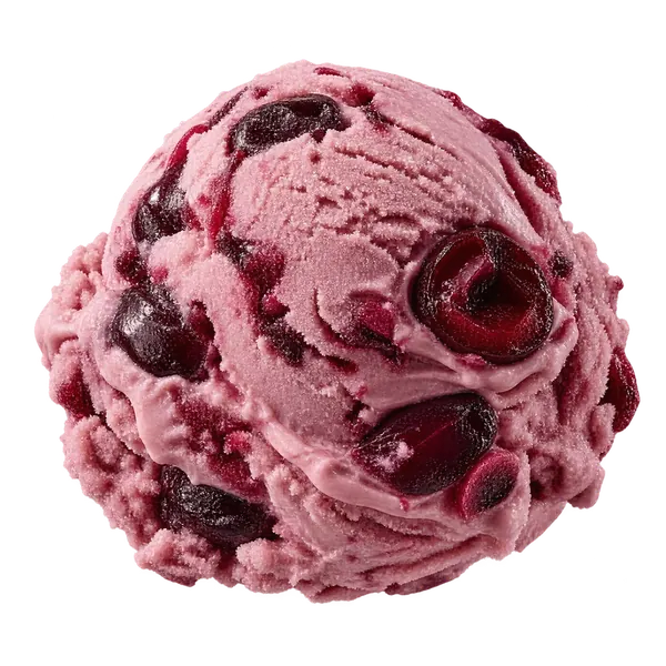 Oregon Dark Cherry ice cream