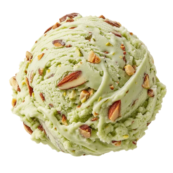 Pistachio Almond ice cream
