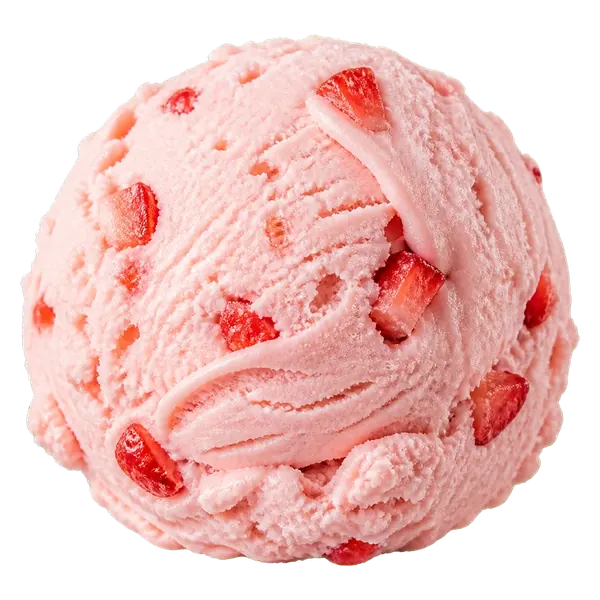 Strawberry ice cream